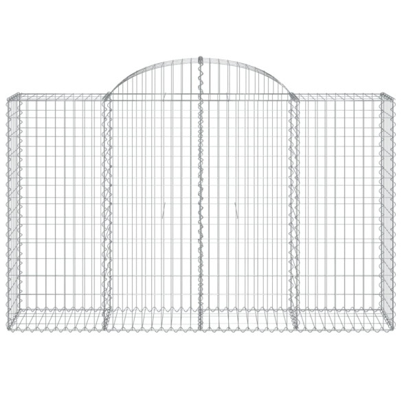 Coșuri Gabion Arcuite Fier Galvanizat - Garduri Durabile