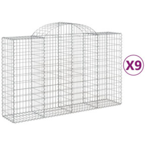 Set Coșuri Gabion Arcuite | Fier Galvanizat | Livrare Gratuită 2
