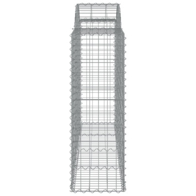 Coșuri Gabion Arcuite 18 buc - Fier Galvanizat | Livrare Gratuită