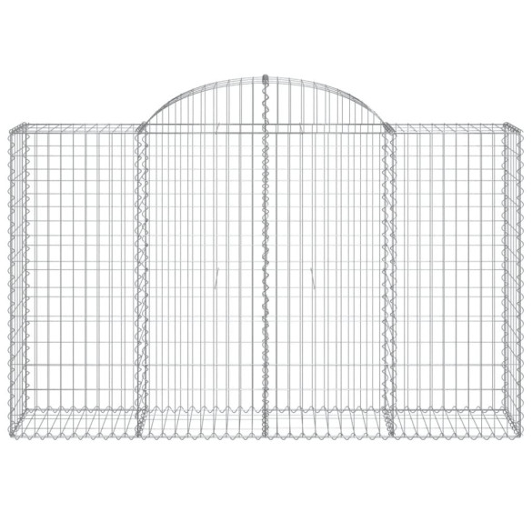 Coșuri Gabion Arcuite 20 buc - Fier Galvanizat | Livrare Gratuită