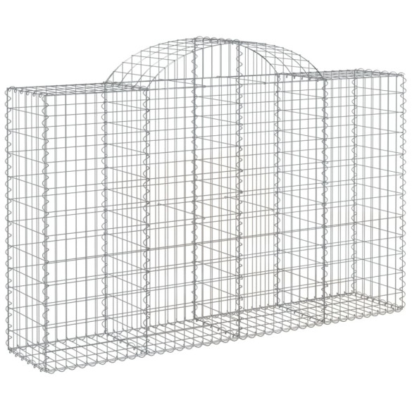 Coșuri Gabion Arcuite 30 buc - Fier Galvanizat | Livrare Gratuită