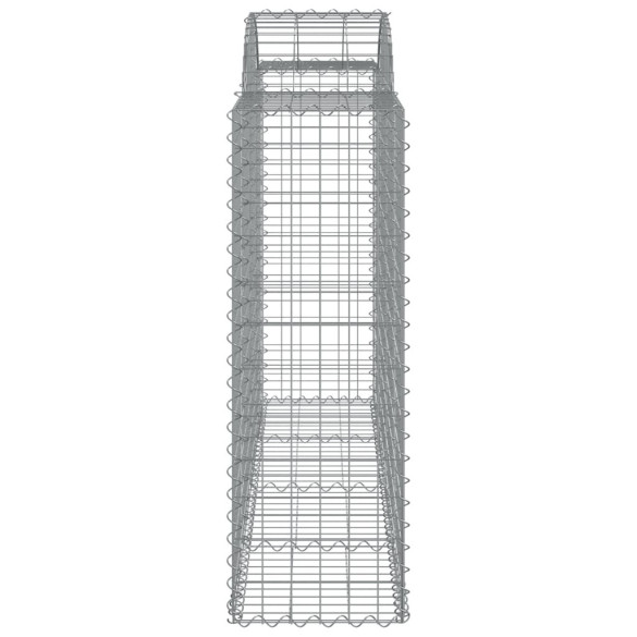 Coșuri Gabion Arcuite 30 buc - Fier Galvanizat | Livrare Gratuită
