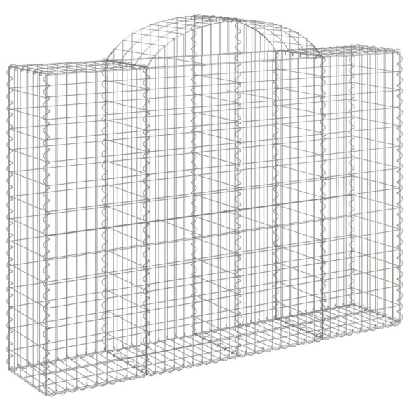 Coșuri Gabion Arcuite 14 buc - Fier Galvanizat | Livrare Gratuită
