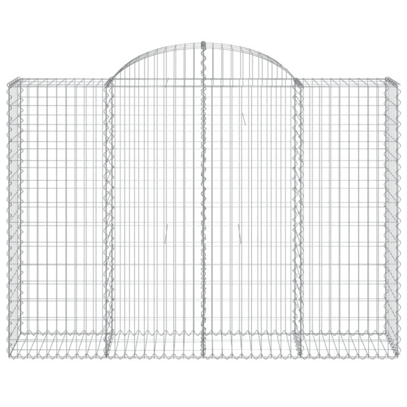 Coșuri Gabion Arcuite 30 buc - Fier Galvanizat | Livrare Gratuită