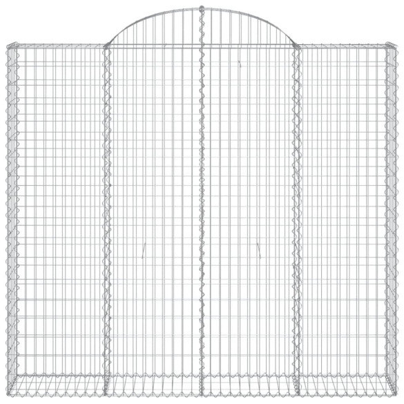 Coșuri Gabion Arcuite 25 buc - Fier Galvanizat | Livrare Gratuită