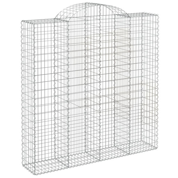 Coșuri Gabion Arcuite 200x50x200/220 cm - Fier Galvanizat
