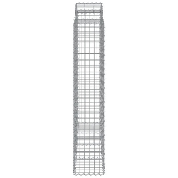 Coșuri Gabion Arcuite 200x50x200/220 cm - Fier Galvanizat
