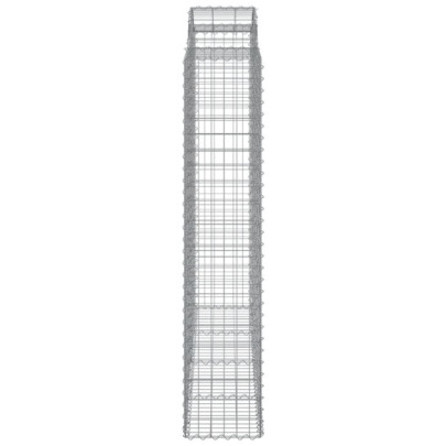 Coșuri Gabion Arcuite 200x50x200/220 cm - Fier Galvanizat