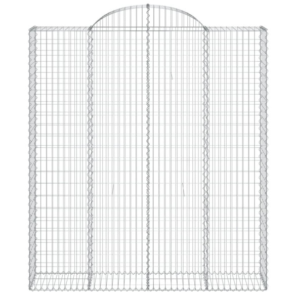 Coșuri Gabion Arcuite 200x50x220/240cm - Fier Galvanizat