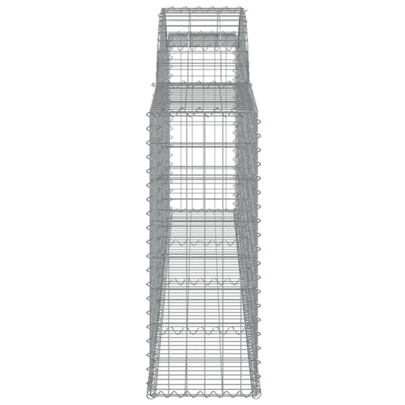 Coșuri Gabion Arcuite - 30 bucăți | Fier Galvanizat Rezistent