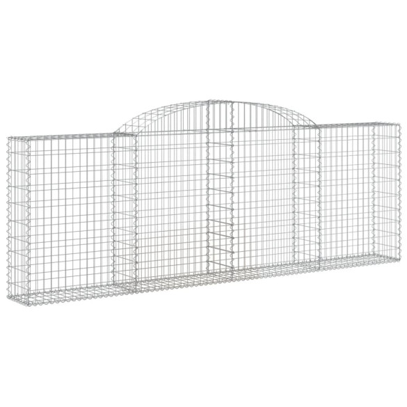 Coșuri Gabion Arcuite 5 buc - Fier Galvanizat Rezistent