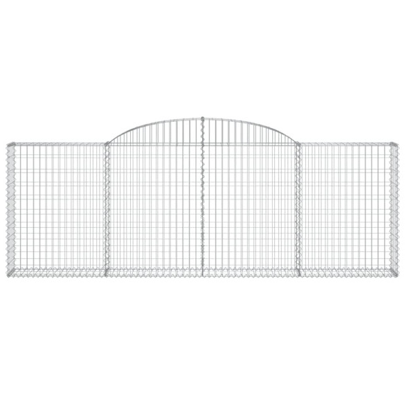 Coșuri Gabion Arcuite Fier Galvanizat - Garduri Durabile