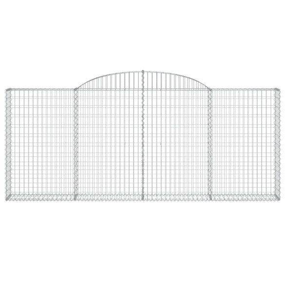 Coșuri Gabion Arcuite Fier Galvanizat | Garduri Durabile