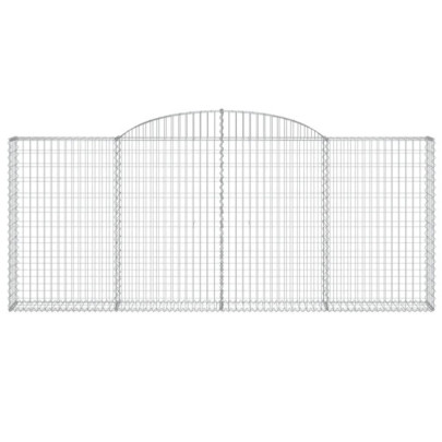 Coșuri Gabion Arcuite Fier Galvanizat | Garduri Durabile