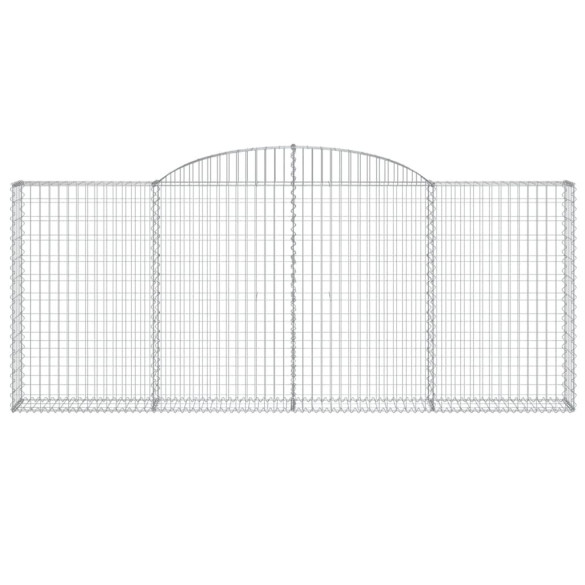 Coșuri Gabion Arcuite Fier Galvanizat - Garduri Durabile