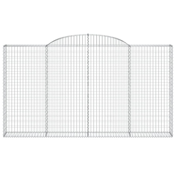 Set Coșuri Gabion Arcuite | Fier Galvanizat | Livrare Gratuită