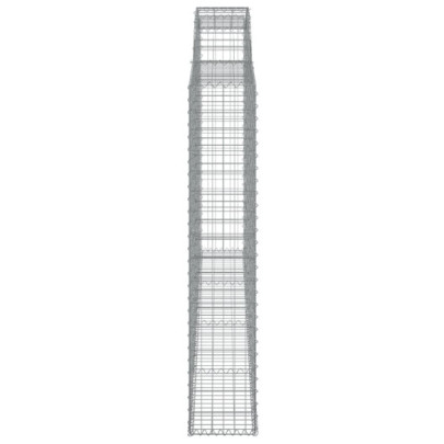 Set Coșuri Gabion Arcuite | Fier Galvanizat | Livrare Gratuită