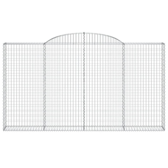 Set Coșuri Gabion Arcuite | Fier Galvanizat | Livrare Gratuită