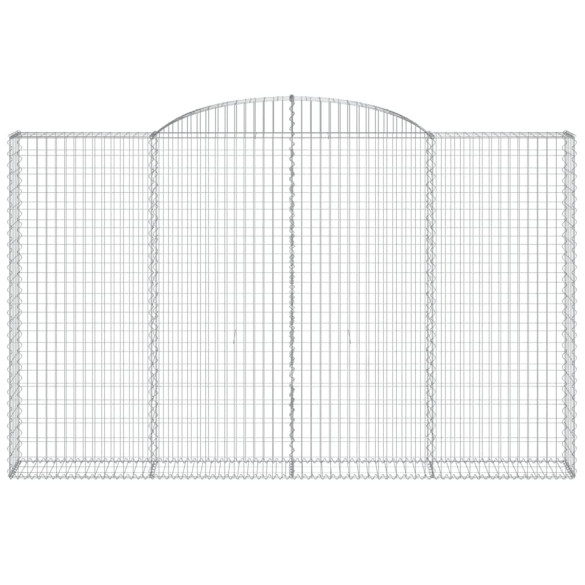 Coșuri Gabion Arcuite Fier Galvanizat - Barieră Grădină
