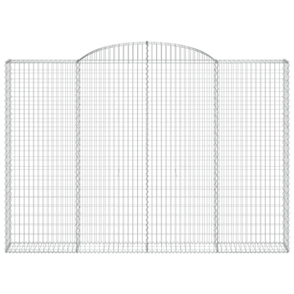 Coșuri Gabion Arcuite - Barieră Decorativă pentru Grădină