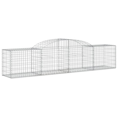 Coșuri Gabion Arcuite 13 buc - Fier Galvanizat | Livrare Gratuită