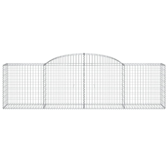 Coșuri Gabion Arcuite 5 buc - Fier Galvanizat | Livrare Gratuită