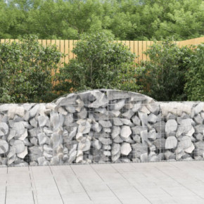 Coșuri Gabion Arcuite 20 buc - Fier Galvanizat Rezistent