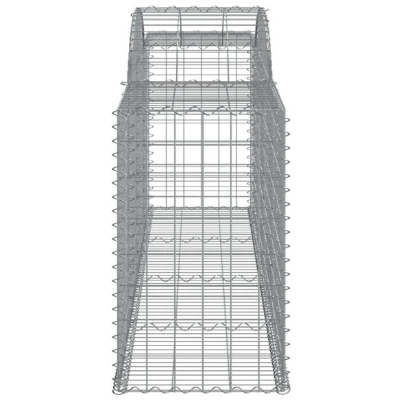 Coșuri Gabion Arcuite 25 buc - Fier Galvanizat | Livrare Gratuită