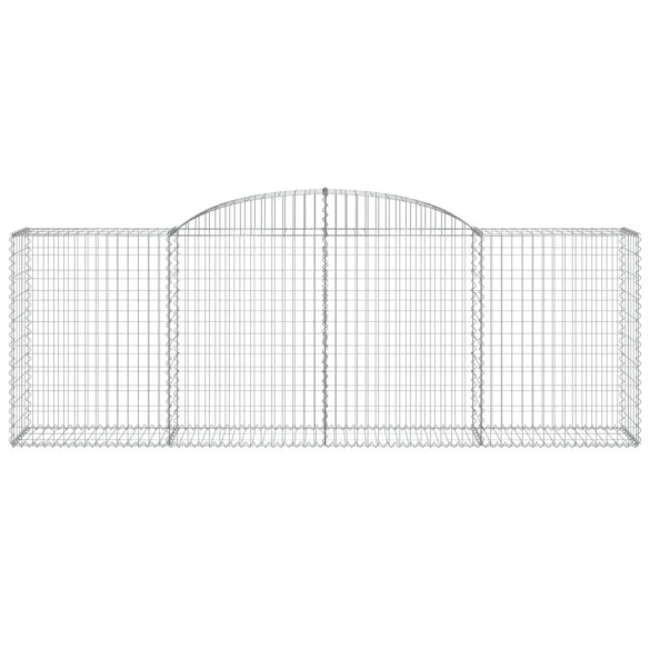 Coșuri Gabion Arcuite Fier Galvanizat - Garduri Durabile