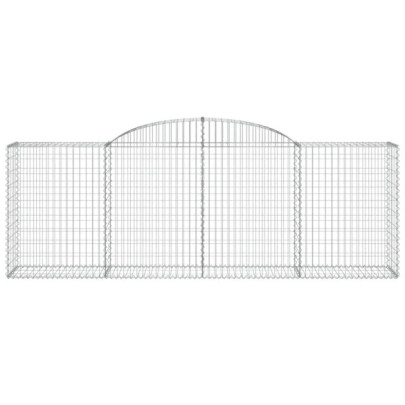 Coșuri Gabion Arcuite Fier Galvanizat | Garduri Rezistente