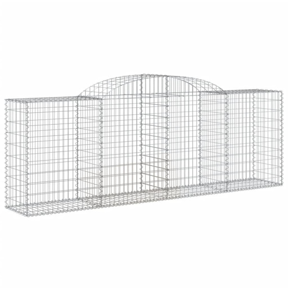 Coșuri Gabion Arcuite | Set 11 buc | Fier Galvanizat