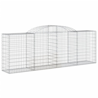 Coșuri Gabion Arcuite | Set 11 buc | Fier Galvanizat