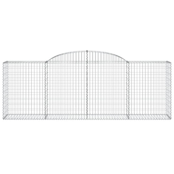 Coșuri Gabion Arcuite | Set 11 buc | Fier Galvanizat