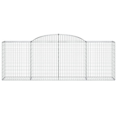 Coșuri Gabion Arcuite Fier Galvanizat | Garduri Rezistente