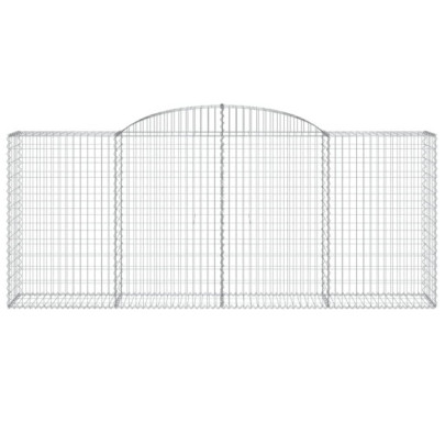 Coșuri Gabion Arcuite Fier Galvanizat | Garduri Rezistente
