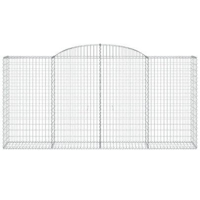 Coșuri Gabion Arcuite 20 buc - Fier Galvanizat | Livrare Gratuită