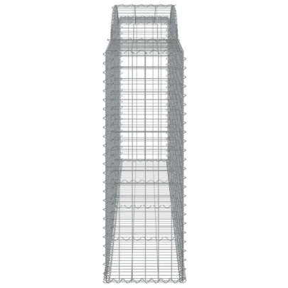Coșuri Gabion Arcuite 30 buc - Fier Galvanizat | Livrare Gratuită