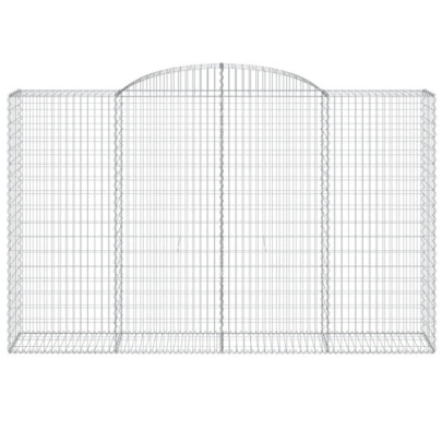 Coșuri Gabion Arcuite Fier Galvanizat | Garduri Durabile
