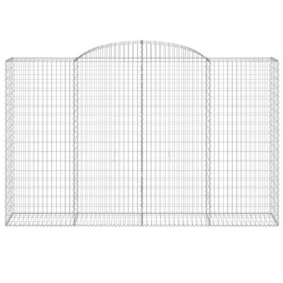Coșuri Gabion Arcuite Fier Galvanizat | Garduri Durabile