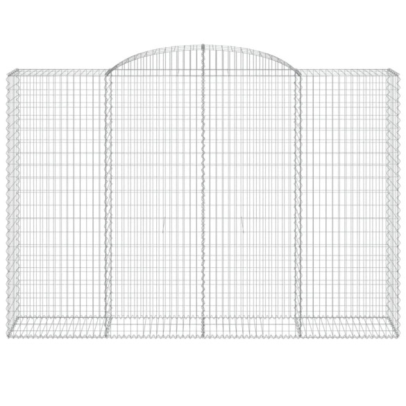 Coșuri Gabion Arcuite 300x50x200/220 cm - Fier Galvanizat