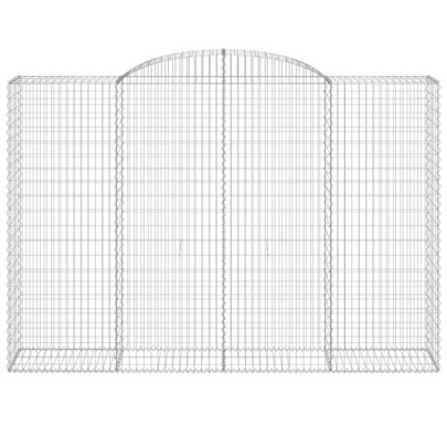 Coșuri Gabion Arcuite 300x50x200/220 cm - Fier Galvanizat