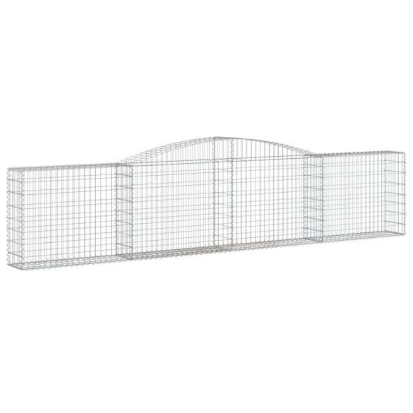 Set Coșuri Gabion Arcuite - Barieră Decorativă Grădină