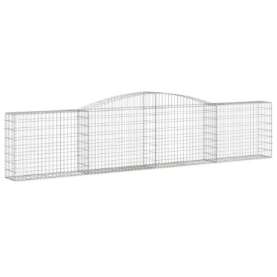 Coșuri Gabion Arcuite 25 buc - Fier Galvanizat | Livrare Gratuită