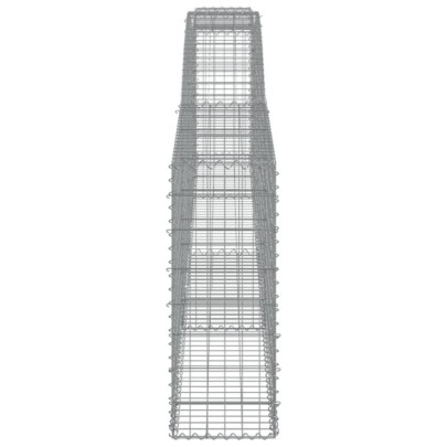 Coșuri Gabion Arcuite 25 buc - Fier Galvanizat | Livrare Gratuită