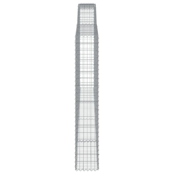 Coșuri Gabion Arcuite 6 buc - Fier Galvanizat | Livrare Gratuită