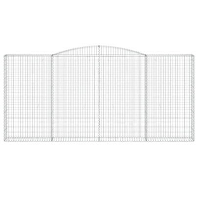 Coșuri Gabion Arcuite 8 buc - Fier Galvanizat | Livrare Gratuită