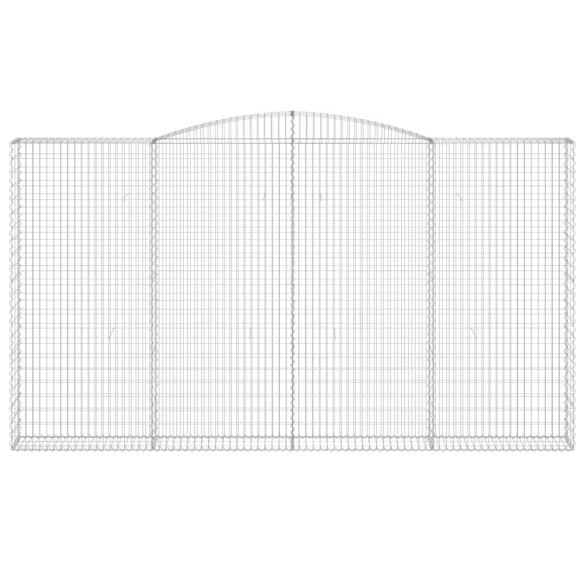 Coșuri Gabion Arcuite - Barieră Decorativă pentru Grădină