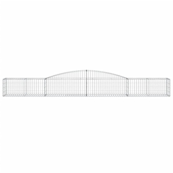 Coșuri Gabion Arcuite Fier Galvanizat | Garduri Decorativa