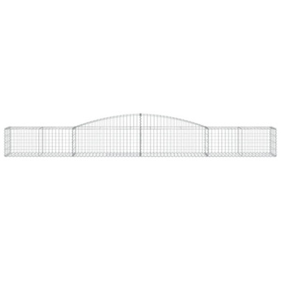 Coșuri Gabion Arcuite 20 buc - Fier Galvanizat Rezistent