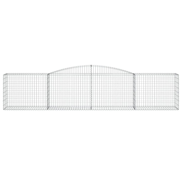 Coșuri Gabion Arcuite 20 buc - Fier Galvanizat | Livrare Gratuită